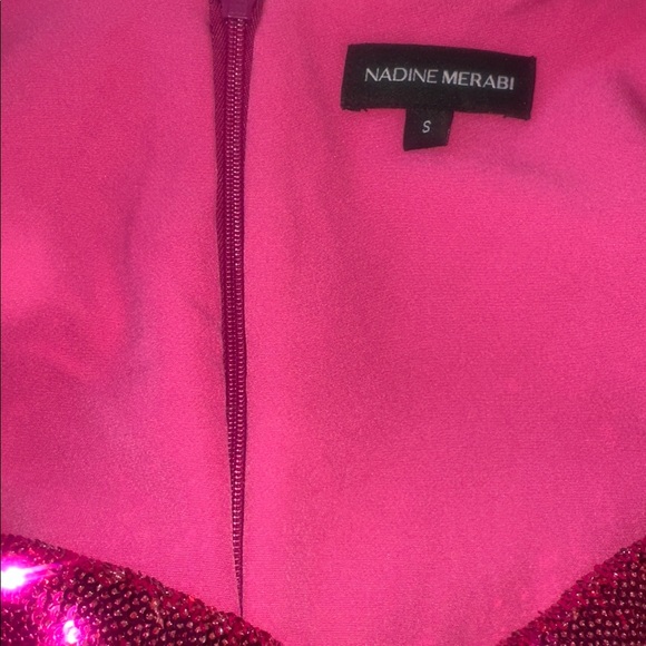 Nadine Merabi Miley  Pink Sequin Dress - Picture 6 of 7